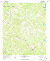 Pomaria South Carolina Historical topographic map, 1:24000 scale, 7.5 X 7.5 Minute, Year 1969