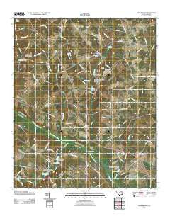 Pond Branch South Carolina Historical topographic map, 1:24000 scale, 7.5 X 7.5 Minute, Year 2011