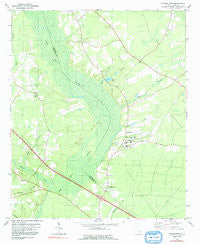 Pringletown South Carolina Historical topographic map, 1:24000 scale, 7.5 X 7.5 Minute, Year 1979