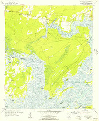 Pritchardville South Carolina Historical topographic map, 1:24000 scale, 7.5 X 7.5 Minute, Year 1955
