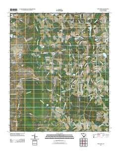 Privateer South Carolina Historical topographic map, 1:24000 scale, 7.5 X 7.5 Minute, Year 2011