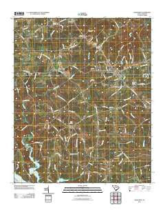Prosperity South Carolina Historical topographic map, 1:24000 scale, 7.5 X 7.5 Minute, Year 2011