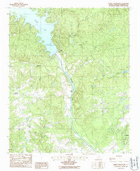 Rabon Crossroads South Carolina Historical topographic map, 1:24000 scale, 7.5 X 7.5 Minute, Year 1988