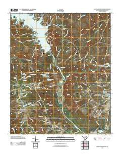 Rabon Crossroads South Carolina Historical topographic map, 1:24000 scale, 7.5 X 7.5 Minute, Year 2011