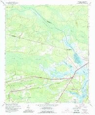 Ravenel South Carolina Historical topographic map, 1:24000 scale, 7.5 X 7.5 Minute, Year 1960