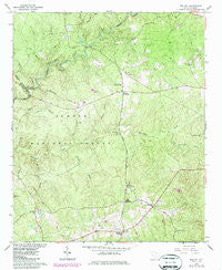 Red Hill South Carolina Historical topographic map, 1:24000 scale, 7.5 X 7.5 Minute, Year 1964
