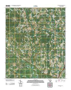 Reevesville South Carolina Historical topographic map, 1:24000 scale, 7.5 X 7.5 Minute, Year 2011