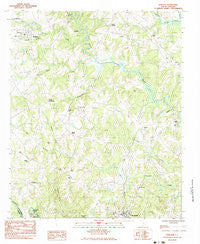 Reidville South Carolina Historical topographic map, 1:24000 scale, 7.5 X 7.5 Minute, Year 1983