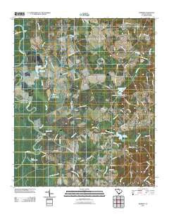 Rembert South Carolina Historical topographic map, 1:24000 scale, 7.5 X 7.5 Minute, Year 2011