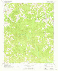 Richburg South Carolina Historical topographic map, 1:24000 scale, 7.5 X 7.5 Minute, Year 1969