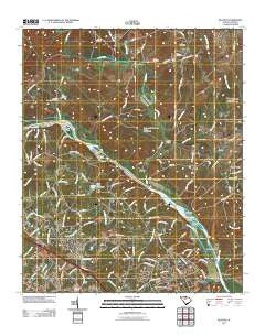 Richtex South Carolina Historical topographic map, 1:24000 scale, 7.5 X 7.5 Minute, Year 2011