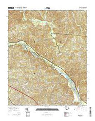Richtex South Carolina Current topographic map, 1:24000 scale, 7.5 X 7.5 Minute, Year 2014