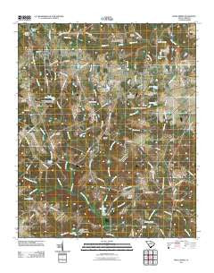 Ridge Spring South Carolina Historical topographic map, 1:24000 scale, 7.5 X 7.5 Minute, Year 2011