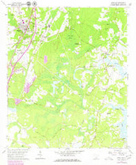 Ridgeland South Carolina Historical topographic map, 1:24000 scale, 7.5 X 7.5 Minute, Year 1961