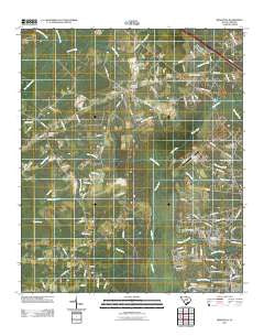 Ridgeville South Carolina Historical topographic map, 1:24000 scale, 7.5 X 7.5 Minute, Year 2011