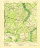 Ridgeville South Carolina Historical topographic map, 1:62500 scale, 15 X 15 Minute, Year 1943