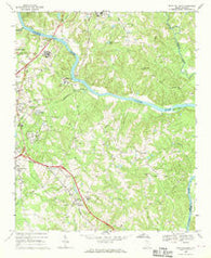 Rock Hill East South Carolina Historical topographic map, 1:24000 scale, 7.5 X 7.5 Minute, Year 1968
