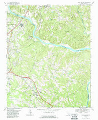 Rock Hill East South Carolina Historical topographic map, 1:24000 scale, 7.5 X 7.5 Minute, Year 1968