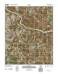 Rock Hill East South Carolina Historical topographic map, 1:24000 scale, 7.5 X 7.5 Minute, Year 2011