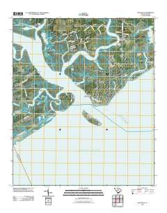 Rockville South Carolina Historical topographic map, 1:24000 scale, 7.5 X 7.5 Minute, Year 2011