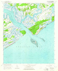 Rockville South Carolina Historical topographic map, 1:24000 scale, 7.5 X 7.5 Minute, Year 1960