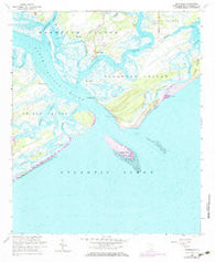 Rockville South Carolina Historical topographic map, 1:24000 scale, 7.5 X 7.5 Minute, Year 1960