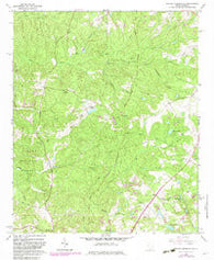 Ropers Crossroads South Carolina Historical topographic map, 1:24000 scale, 7.5 X 7.5 Minute, Year 1964