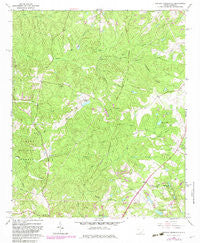 Ropers Crossroads South Carolina Historical topographic map, 1:24000 scale, 7.5 X 7.5 Minute, Year 1964