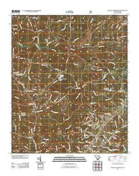 Ropers Crossroads South Carolina Historical topographic map, 1:24000 scale, 7.5 X 7.5 Minute, Year 2011