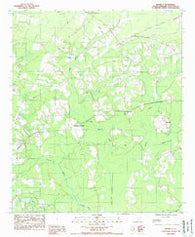 Round O South Carolina Historical topographic map, 1:24000 scale, 7.5 X 7.5 Minute, Year 1988