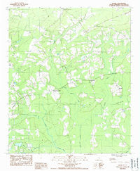 Round O South Carolina Historical topographic map, 1:24000 scale, 7.5 X 7.5 Minute, Year 1988