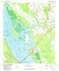 Saint Paul South Carolina Historical topographic map, 1:24000 scale, 7.5 X 7.5 Minute, Year 1980