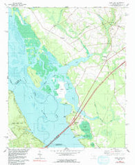 Saint Paul South Carolina Historical topographic map, 1:24000 scale, 7.5 X 7.5 Minute, Year 1980