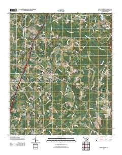 Saint George South Carolina Historical topographic map, 1:24000 scale, 7.5 X 7.5 Minute, Year 2011