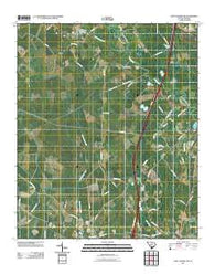 Saint George SW South Carolina Historical topographic map, 1:24000 scale, 7.5 X 7.5 Minute, Year 2011