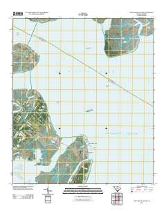 Saint Helena Sound South Carolina Historical topographic map, 1:24000 scale, 7.5 X 7.5 Minute, Year 2011