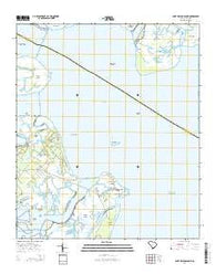 Saint Helena Sound South Carolina Current topographic map, 1:24000 scale, 7.5 X 7.5 Minute, Year 2014