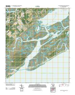 Saint Phillips Island South Carolina Historical topographic map, 1:24000 scale, 7.5 X 7.5 Minute, Year 2011