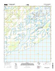 Saint Phillips Island South Carolina Current topographic map, 1:24000 scale, 7.5 X 7.5 Minute, Year 2014