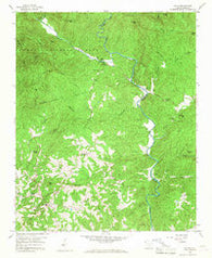 Salem South Carolina Historical topographic map, 1:24000 scale, 7.5 X 7.5 Minute, Year 1959