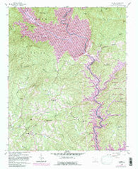 Salem South Carolina Historical topographic map, 1:24000 scale, 7.5 X 7.5 Minute, Year 1959