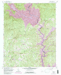 Salem South Carolina Historical topographic map, 1:24000 scale, 7.5 X 7.5 Minute, Year 1959
