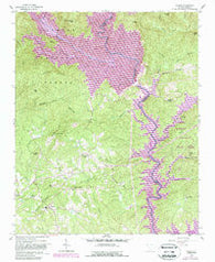 Salem South Carolina Historical topographic map, 1:24000 scale, 7.5 X 7.5 Minute, Year 1959
