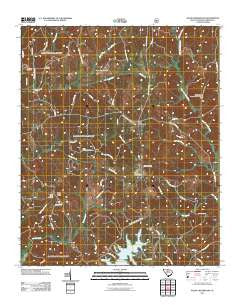 Salem Crossroads South Carolina Historical topographic map, 1:24000 scale, 7.5 X 7.5 Minute, Year 2011