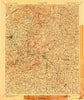 Saluda North Carolina Historical topographic map, 1:125000 scale, 30 X 30 Minute, Year 1907
