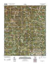 Saluda North South Carolina Historical topographic map, 1:24000 scale, 7.5 X 7.5 Minute, Year 2011