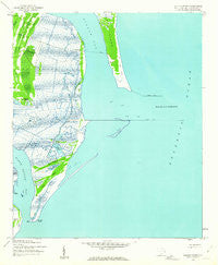 Santee Point South Carolina Historical topographic map, 1:24000 scale, 7.5 X 7.5 Minute, Year 1942