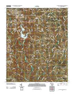 Saylors Crossroads South Carolina Historical topographic map, 1:24000 scale, 7.5 X 7.5 Minute, Year 2011