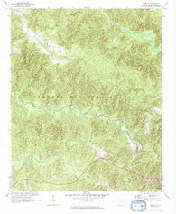 Sedalia South Carolina Historical topographic map, 1:24000 scale, 7.5 X 7.5 Minute, Year 1969
