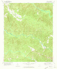 Sedalia South Carolina Historical topographic map, 1:24000 scale, 7.5 X 7.5 Minute, Year 1969